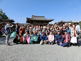 秋の歩こう会（京都・宇治方面）