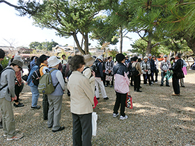 秋の歩こう会（京都・宇治方面）