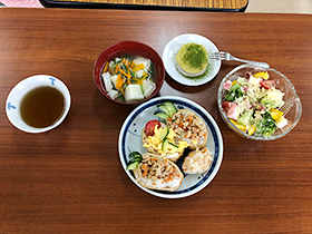 食と栄養のお話クッキング教室