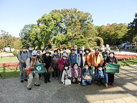 身近に手軽に 秋の歩こう会（長居公園方面）